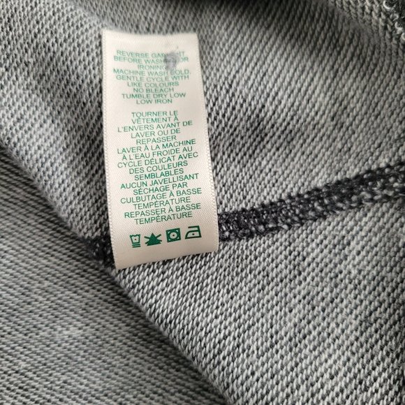 Roots Canada basic heather grey marled long sleeve top - Picture 13 of 13